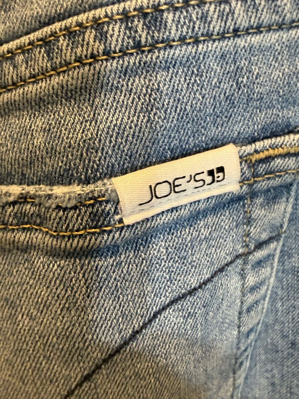 Joe’s Jeans Size 27 Skinny Jeans Light Wash Mid Rise Stretch Denim - Picture 7 of 9